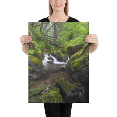 Oregon Fairy Garden Canvas