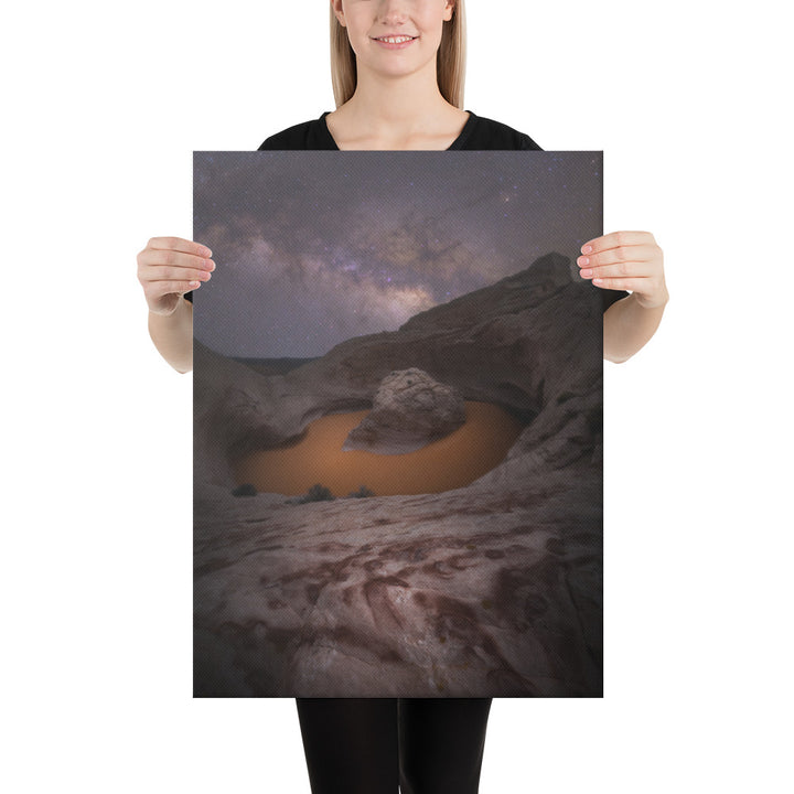 Cosmic Ashtray Night Canvas