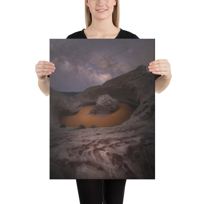 Cosmic Ashtray Night Canvas