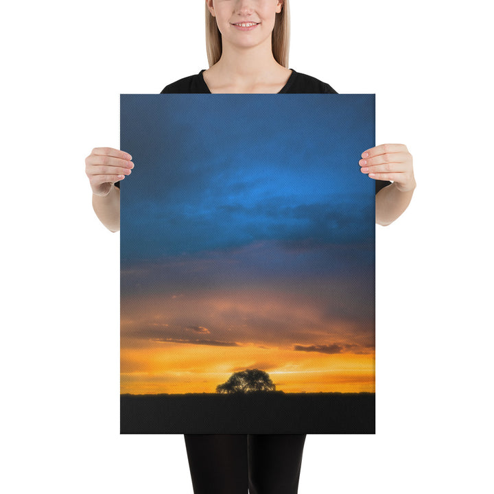 Texas Panhandle Sunset Canvas