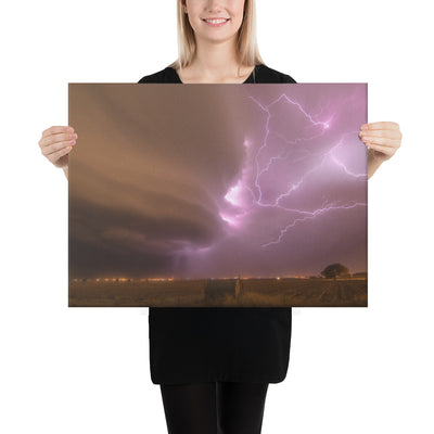 Dust Storm Supercell Canvas
