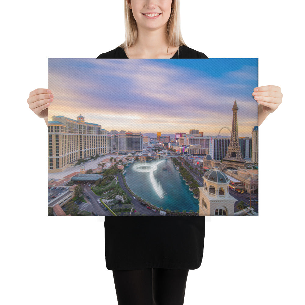 Cosmo Las Vegas Sunset Canvas