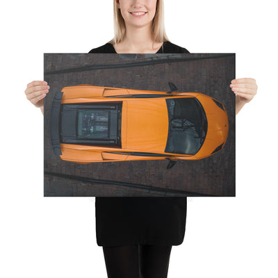 Lamborghini Gallardo Aerial Canvas