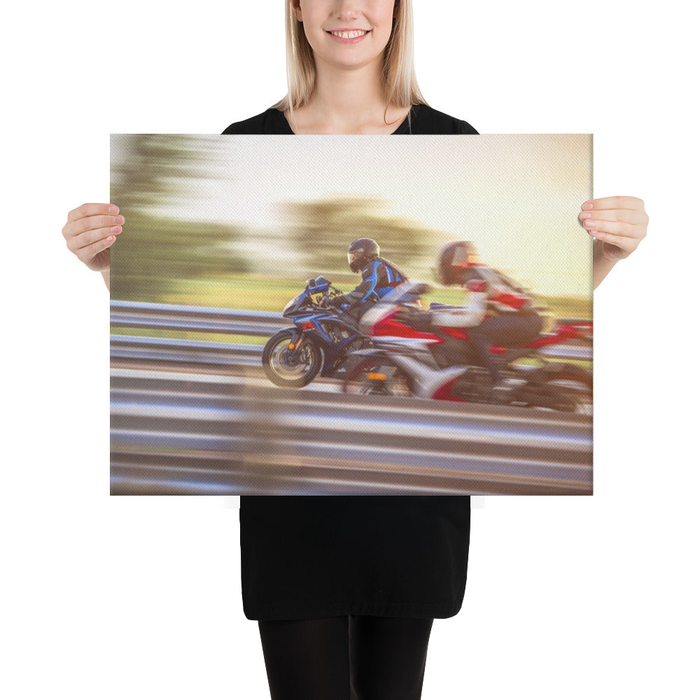 GSXR Drag Race Canvas