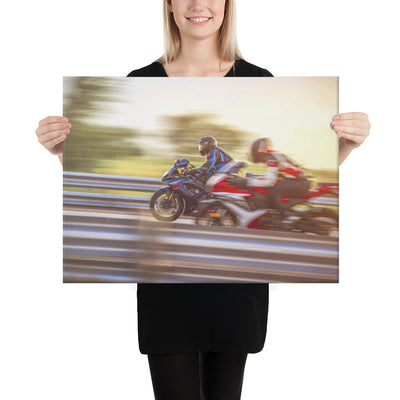 GSXR Drag Race Canvas