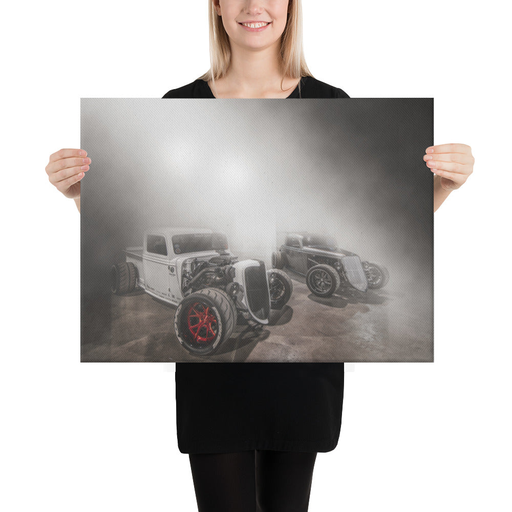Black Label Ghosts Canvas