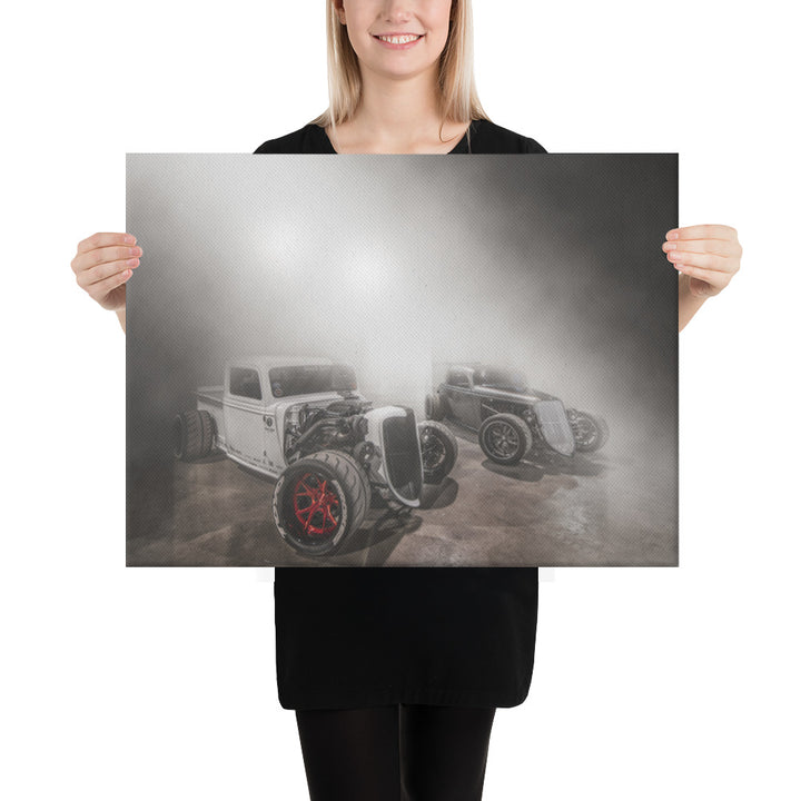 Black Label Ghosts Canvas