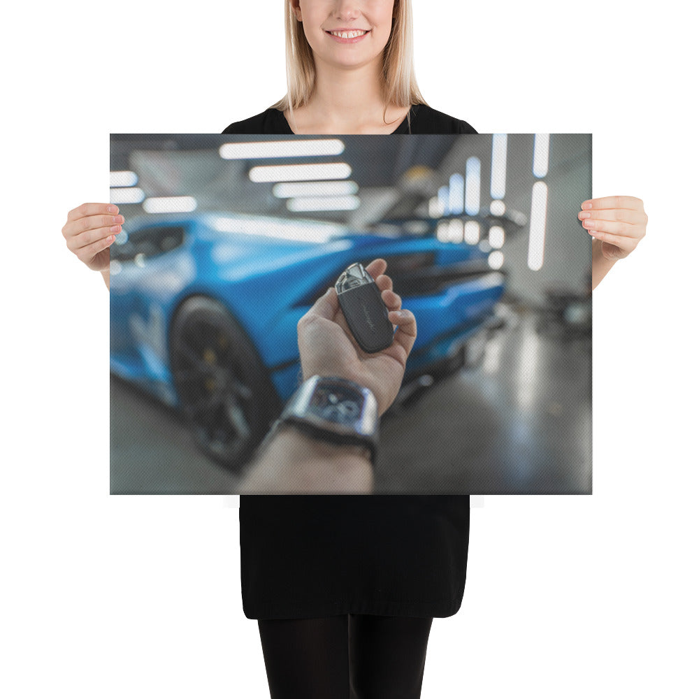 Lamborghini Huracan Key Canvas