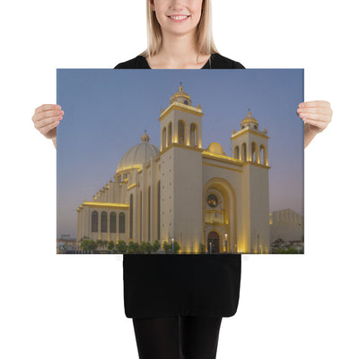 San Salvador Cathedral Canvas