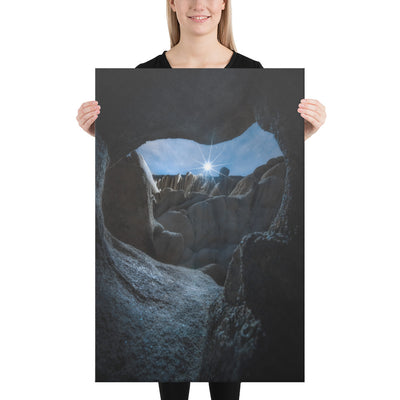 Joshua Tree Cave Canvas