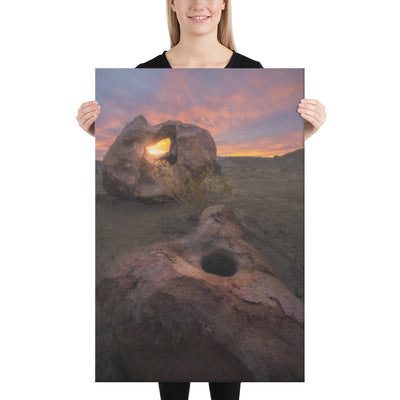Big Bend Mortar Sunrise Canvas
