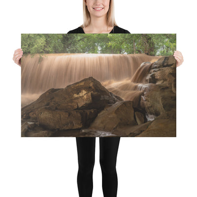 Silver Falls Overflowing Canvas