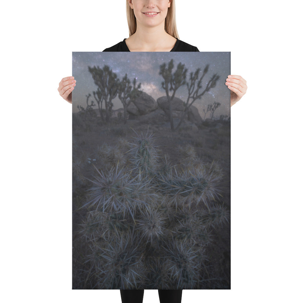 Joshua Tree Night Canvas