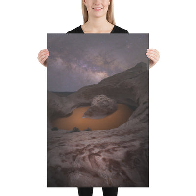 Cosmic Ashtray Night Canvas