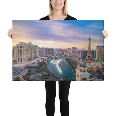 Cosmo Las Vegas Sunset Canvas