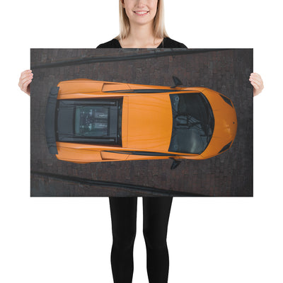 Lamborghini Gallardo Aerial Canvas