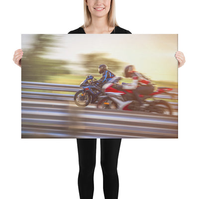 GSXR Drag Race Canvas
