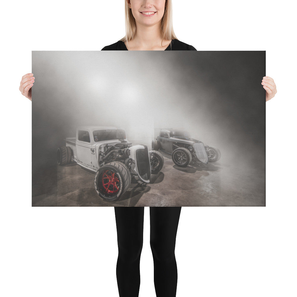 Black Label Ghosts Canvas