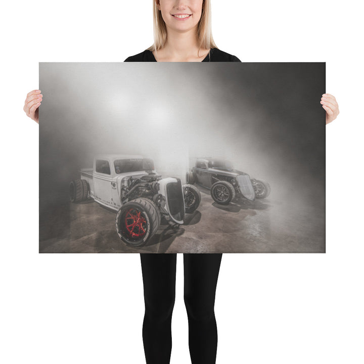 Black Label Ghosts Canvas