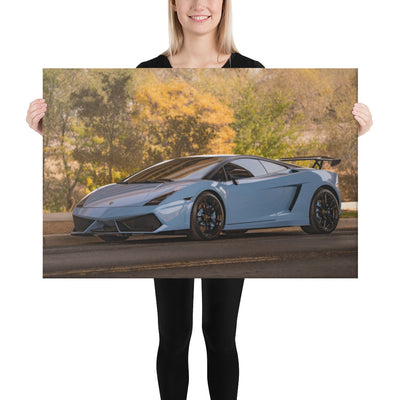 Lamborghini Gallardo Fall Canvas