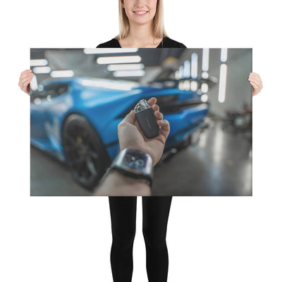 Lamborghini Huracan Key Canvas