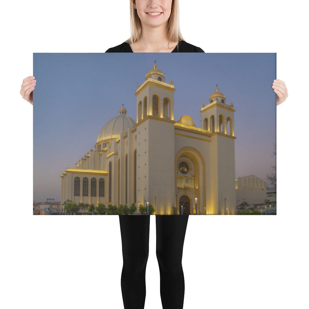 San Salvador Cathedral Canvas