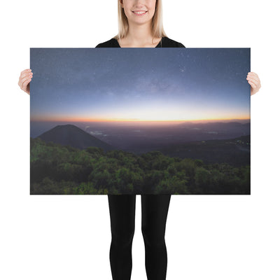 Izalco Volcano Canvas