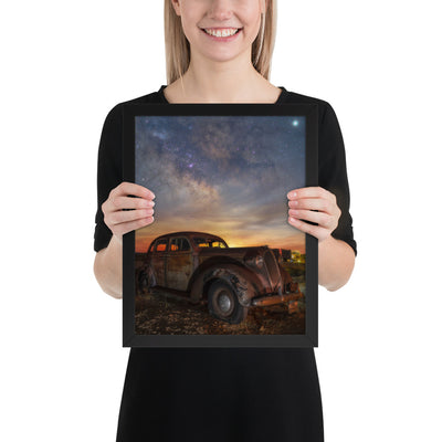 Terlingua Plymouth Framed Matte