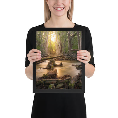 Cibolo Creek Sunset Framed Matte
