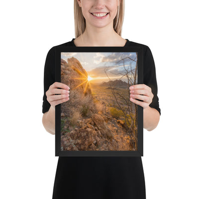 Big Bend Ross Maxwell Framed Matte