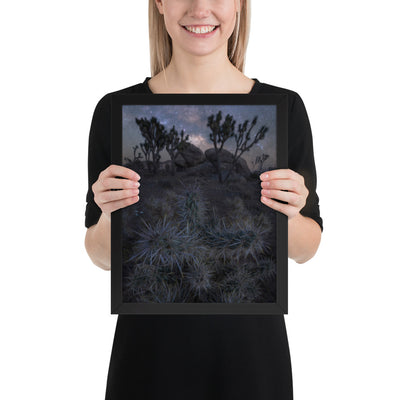 Joshua Tree Night Framed Matte