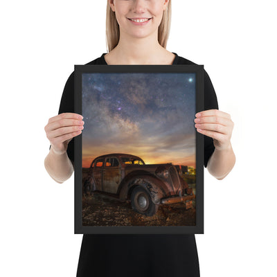 Terlingua Plymouth Framed Matte