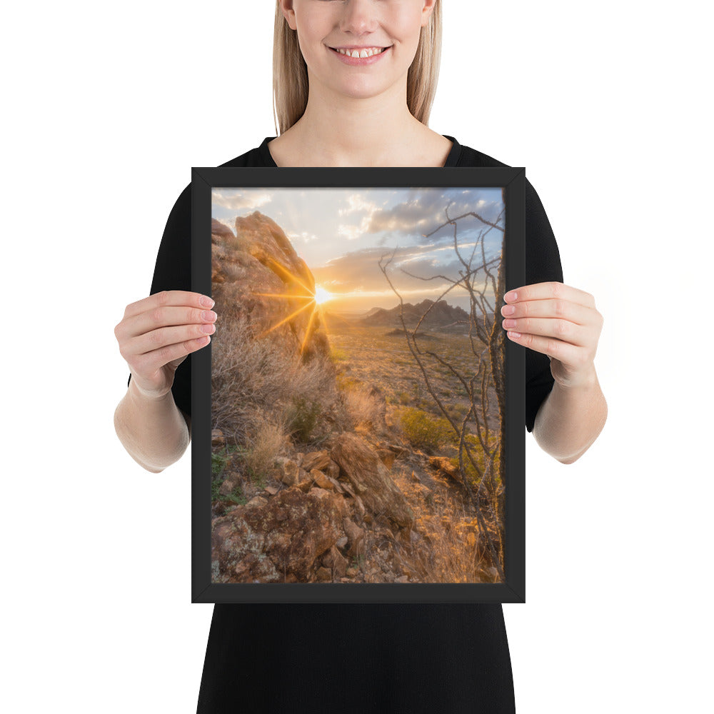 Big Bend Ross Maxwell Framed Matte