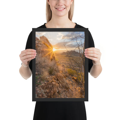 Big Bend Ross Maxwell Framed Matte