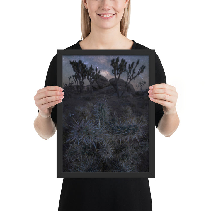 Joshua Tree Night Framed Matte