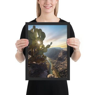 Rio Grande Sunrise Framed Matte
