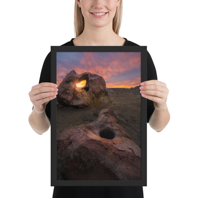 Big Bend Mortar Sunrise Framed Matte