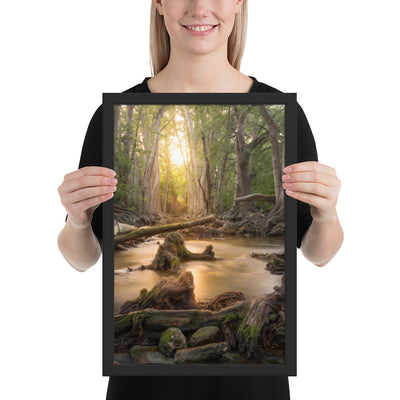 Cibolo Creek Sunset Framed Matte