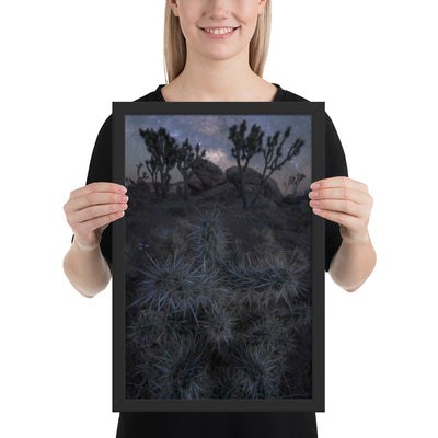 Joshua Tree Night Framed Matte