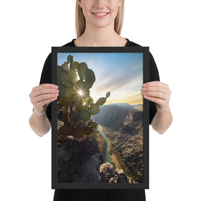 Rio Grande Sunrise Framed Matte