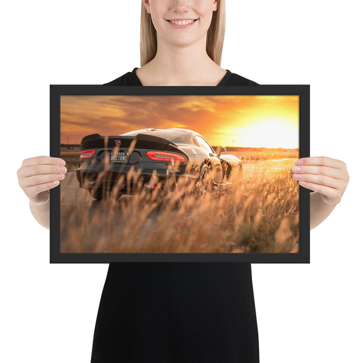 ACR Viper Sunset Framed Matte