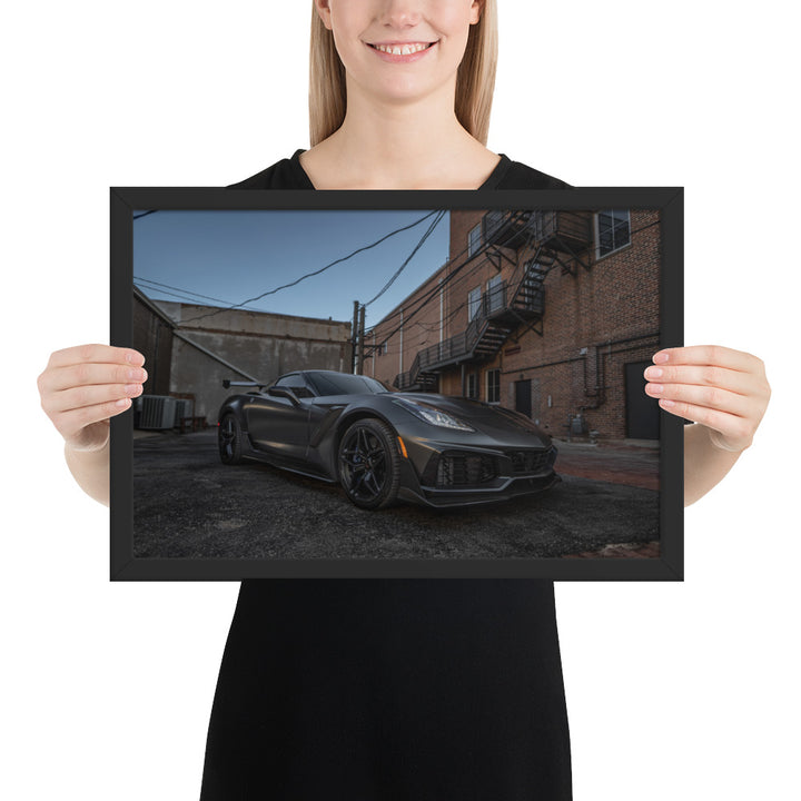 C7 ZR1 Framed Matte