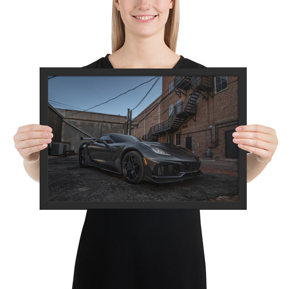 C7 ZR1 Framed Matte