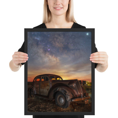 Terlingua Plymouth Framed Matte