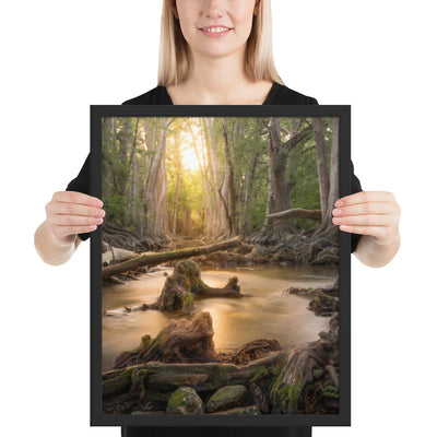 Cibolo Creek Sunset Framed Matte