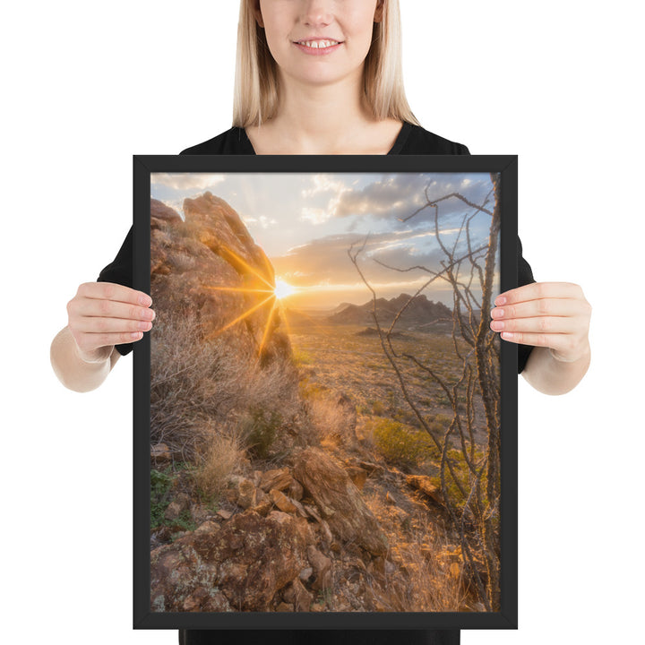 Big Bend Ross Maxwell Framed Matte