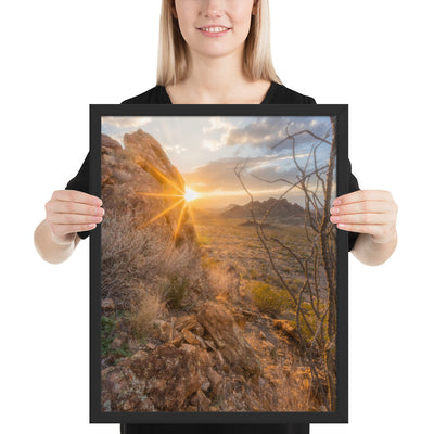Big Bend Ross Maxwell Framed Matte