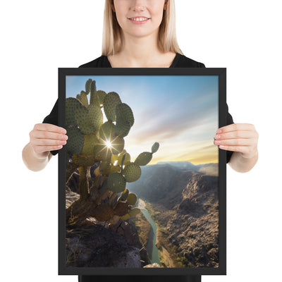 Rio Grande Sunrise Framed Matte