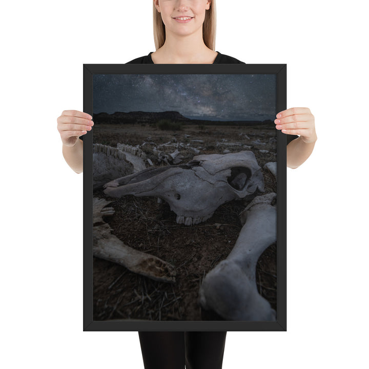 Cattle Graveyard Framed Matte