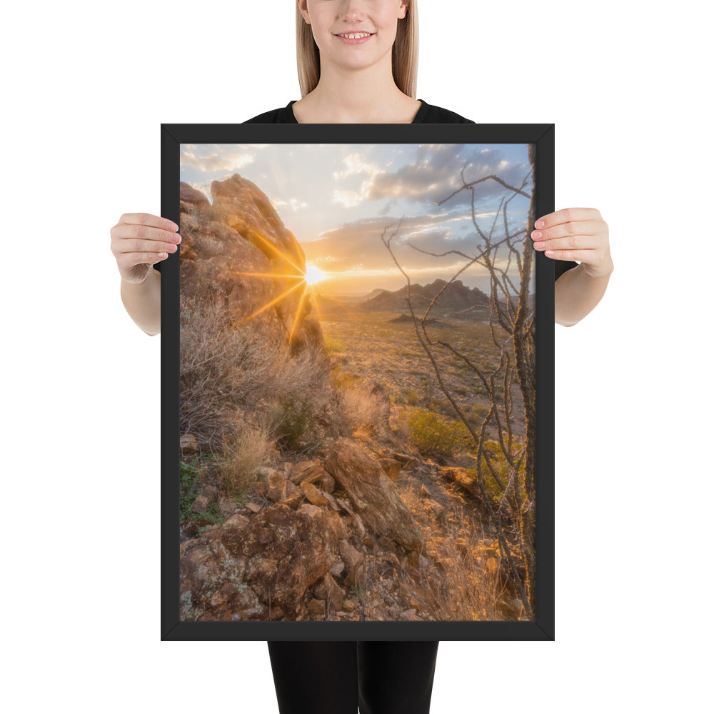 Big Bend Ross Maxwell Framed Matte